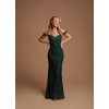 Společenské krajkové šaty BRIGITTA zelené