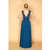 Plesové šaty KRISTY petrolejové