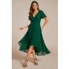 Koktejlové Midi Šaty THEA zelené