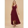Společenské šaty pro družičky MABEL vínové