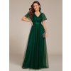 Večerní šaty SAMARA zelené 1
