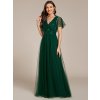 Večerní šaty SAMARA zelené 2
