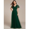 Večerní šaty SAMARA zelené