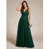 Večerní šaty MARA zelené 2