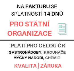 Pro státní organizace na fakturu se splatností 14 dnů