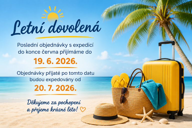Upozornění na letní dovolenou