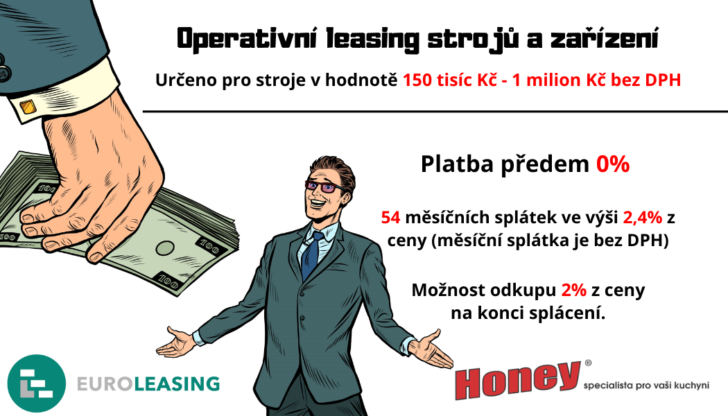 Operativní leasing strojů a zařízení