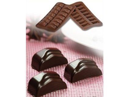 forma na cokoladu silikonova easychoc 14x jack