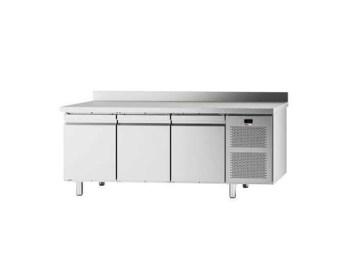 Tavolo Refrigerato Neos 3 porte con alzatina