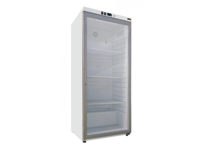 lednice bila drr 400 g redfox prosklene dvere