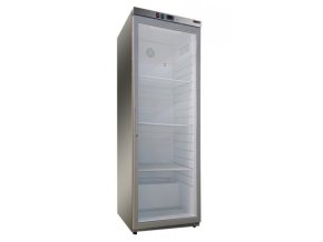 lednice nerezova drr 600 gs prosklene dvere