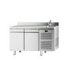 Tavolo Refrigerato Neos 2 porte con alzatina vasca 300x300