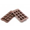 forma na cokoladu silikonova easychoc 12x mood
