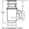bc bone crusher standard 600 drtic odpadu schema