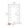 Panely CR 180×300×220, tl. 120 mm