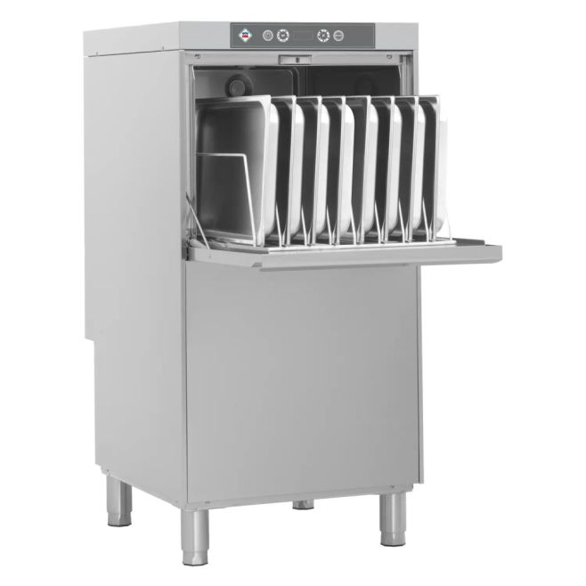 🧼 Uklízejte rychle, myjte efektivně! Profesionální myčka černého nádobí NT 97 je spolehlivým pomocníkem do každé gastro...