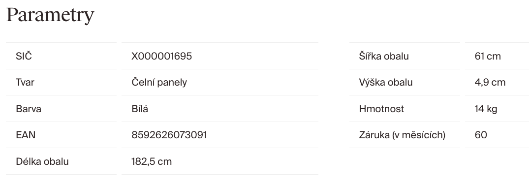 parametry-ravak-panel-celni-mdf-170