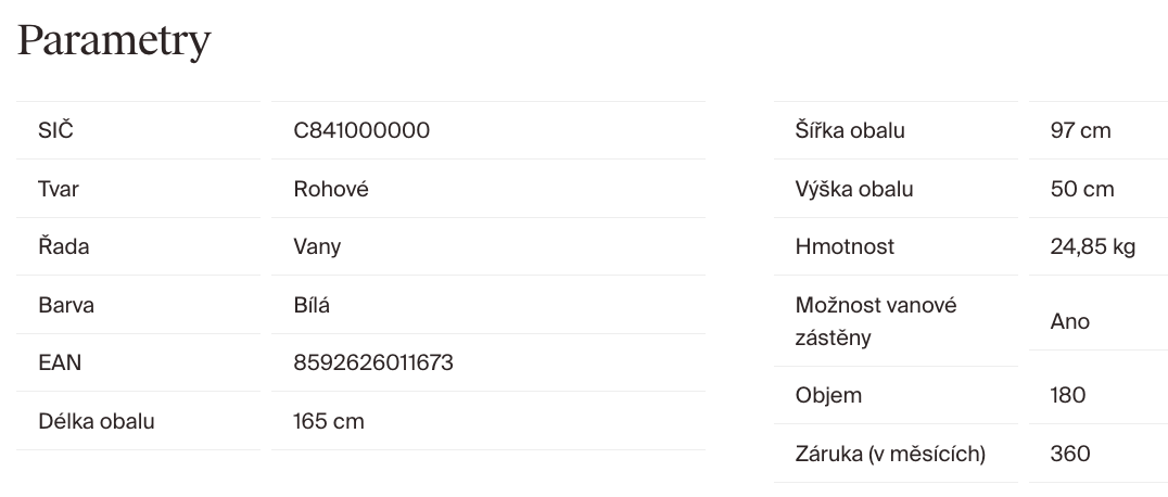 parametry-ravak-10-160x95-c841000000