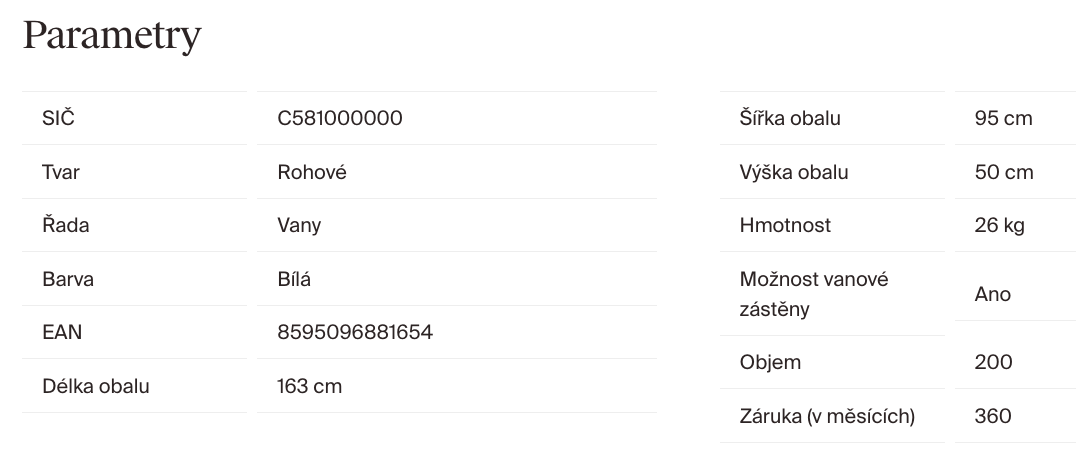 parametry-ravak-rosa-95-c581000000