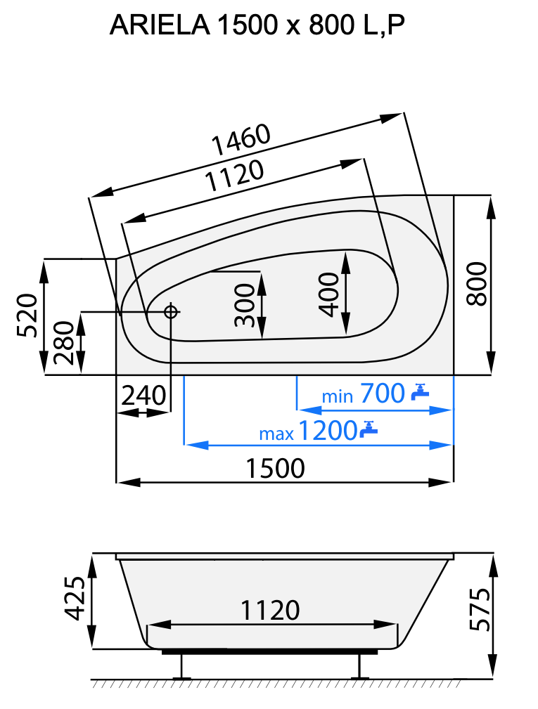 santech-ariela-150x80-cm-technicky-nakres