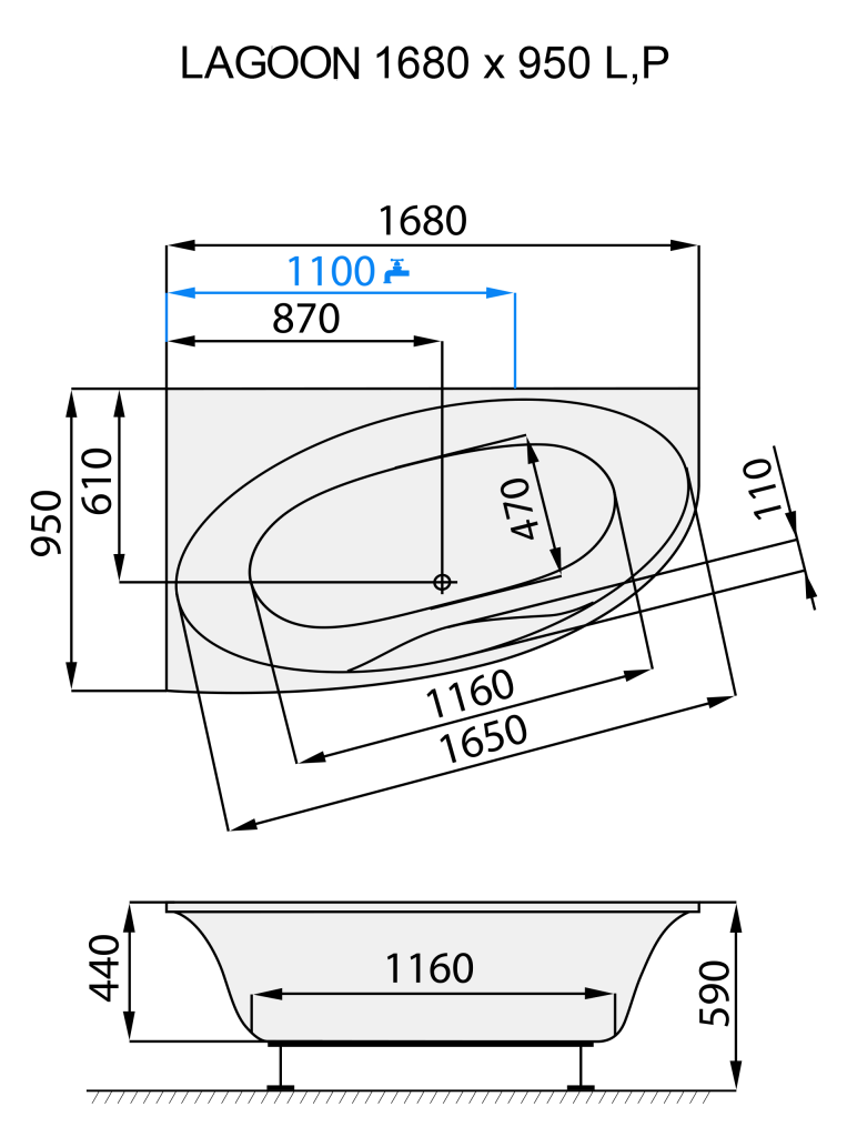 santech-lagoon-168x95-cm-technicky-nakres