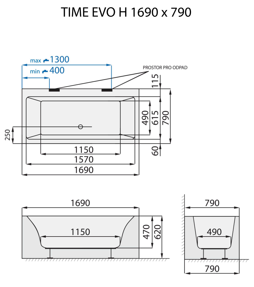 santech-time-evo-h-169x79-cm-technicky-nakres