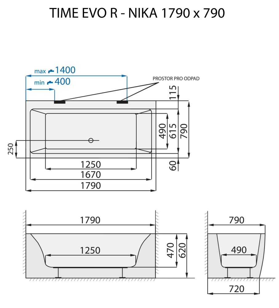 santech-time-evo-r-nika-179x79-cm-technicky-nakres