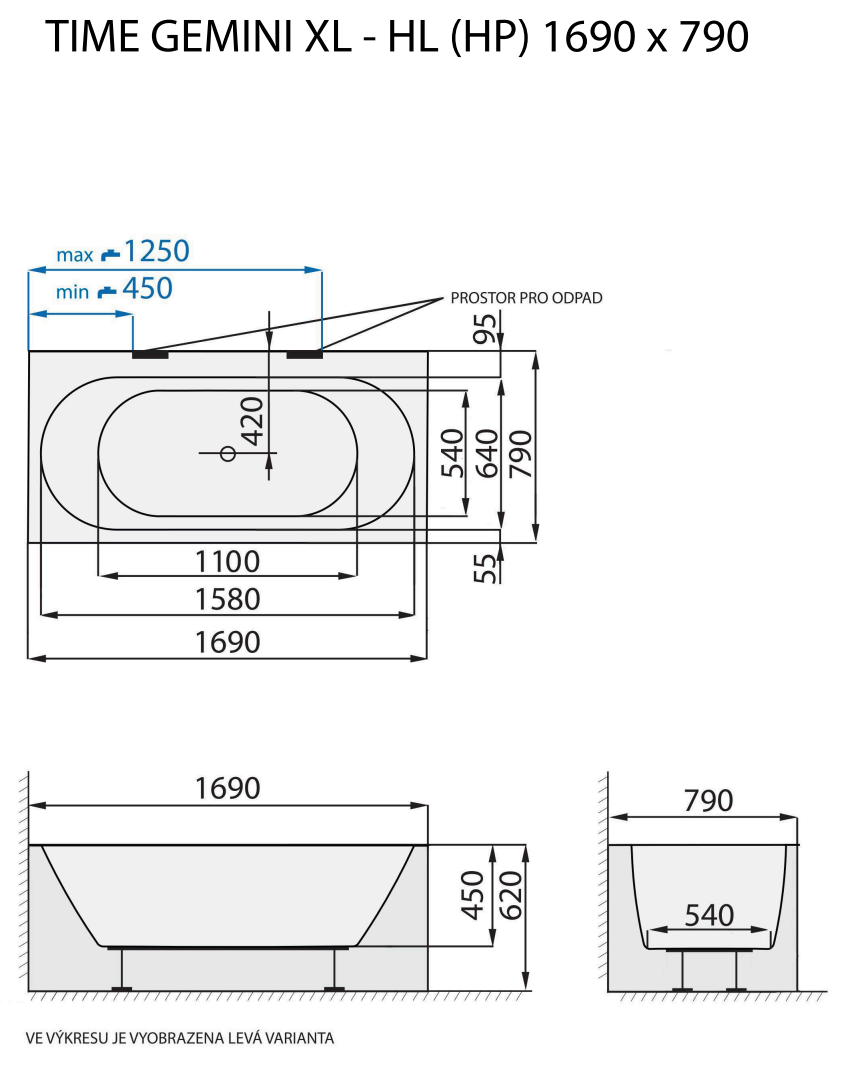 santech-gemini-xl-hl-hp-169x79-cm-technicky-nakres