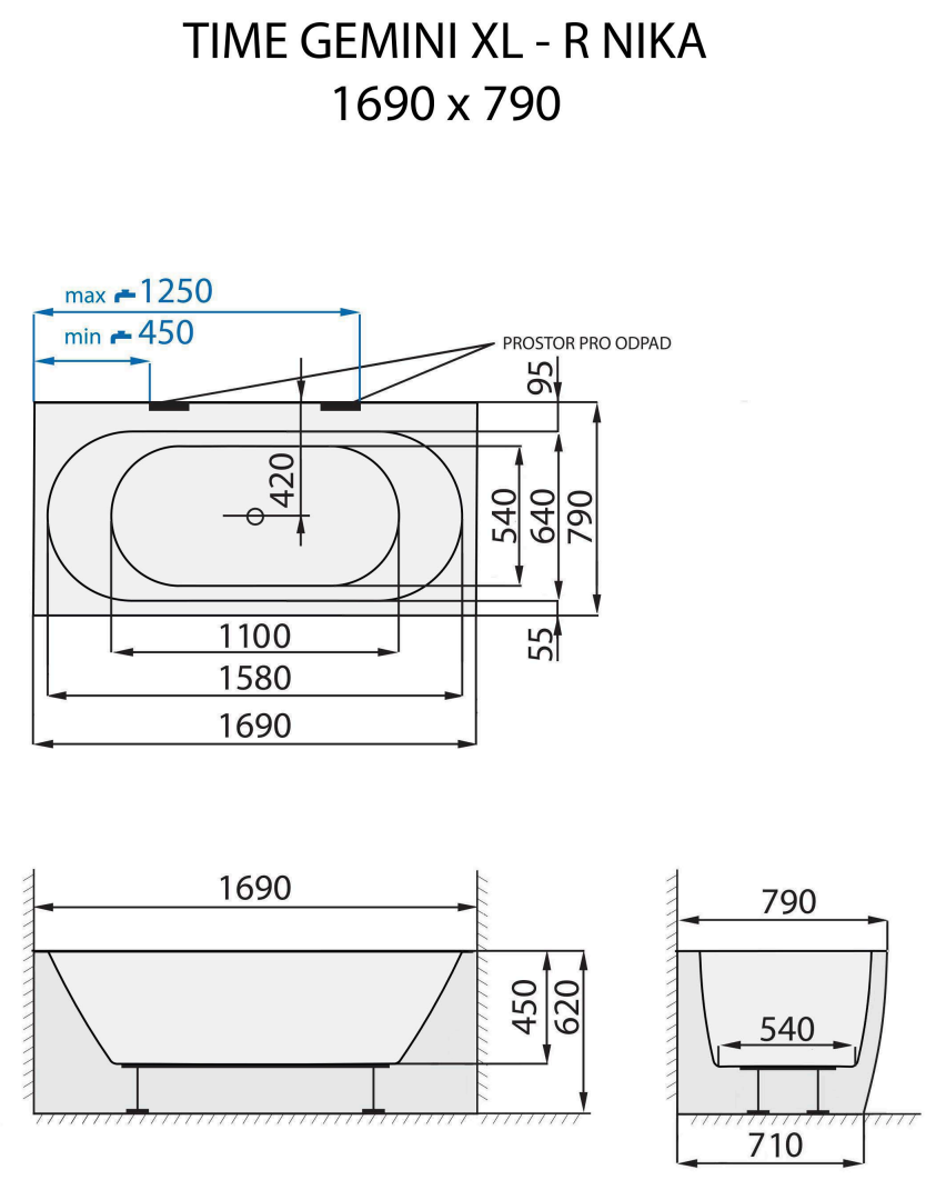 santech-time-gemini-xl-r-nika-169x79-cm-technicky-nakres