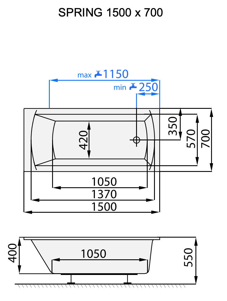 santech-spring-150x70-cm-technicky-nakres