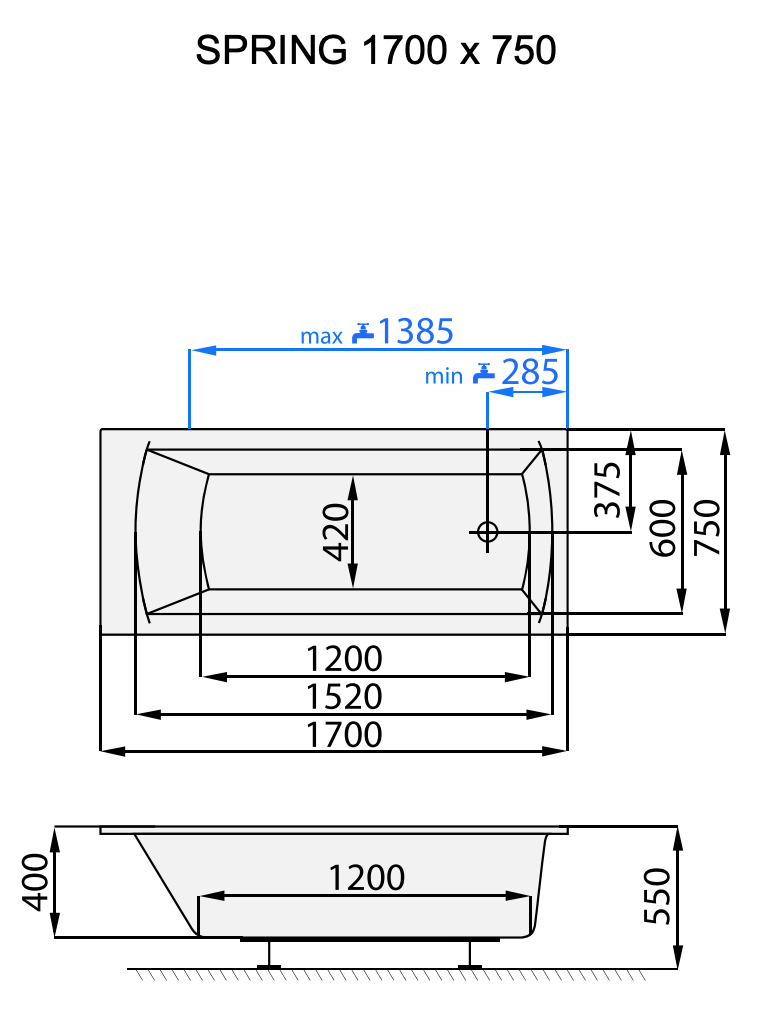 santech-spring-170x75-cm-technicky-nakres