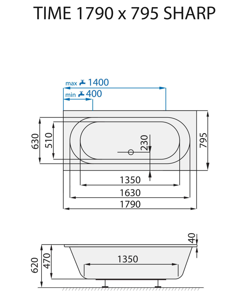 santech-time-sharp-179x80-cm-technicky-nakres