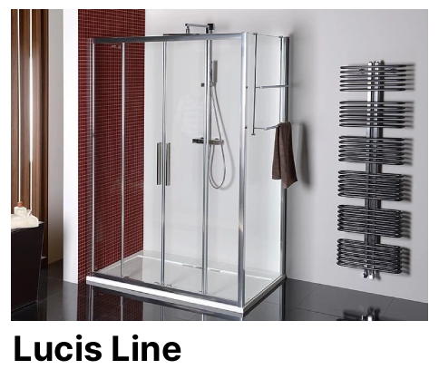 Sprchové kouty Polysan Lucis Line