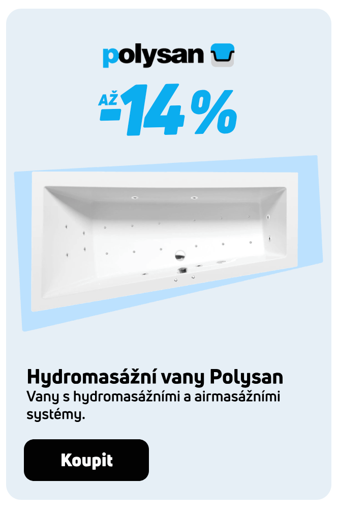 Hydromasážní vany Polysan
