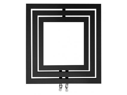 Otopné těleso / radiátor / topný žebřík: SAPHO MONOPOLI otopné těleso 600 x 600mm, 312 W, antracit (L-606A) PO606A od značky Sapho. Série: Poli. Šířka: 600 mm. Výška: 600 mm. Výkon: 312 W. Barva: Antracit. Materiál: Ocel. Možnost vytápění: Kombinované vytápění. Doporučená topná tyč o výkonu: 300 W. Doporučené umístění: Koupelna. Rozměry (šxv): 600 x 600 mm. Rozteč připojení 50 mm: Symetrické (na střed). Rozteč připojení přesně: 50 mm. Styl: Designový a moderní. Tvar: Designový, Rámový. Připojení: Středové připojení.
