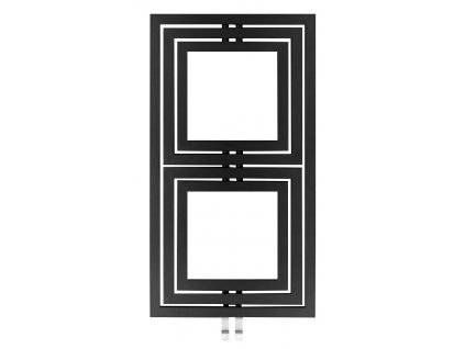 SAPHO DUPOLI otopné těleso 600 x 1110mm, 556 W, antracit (L-611A) PO611A