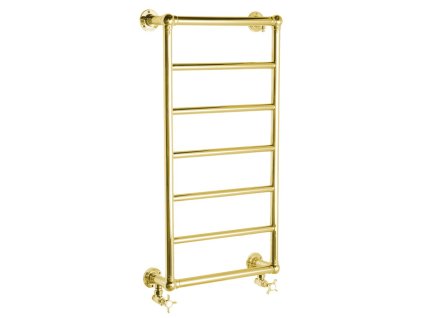 Otopné těleso / radiátor / topný žebřík: SAPHO UNO retro otopné těleso 493 x 951mm, 175W, zlatá NR817 od značky Sapho. Série: Uno. Šířka: 493 mm. Výška: 951 mm. Výkon: 175 W. Barva: Zlatá. Materiál: Nerez. Možnost vytápění: Kombinované vytápění. Doporučená topná tyč o výkonu: 200 W. Doporučené umístění: Koupelna. Rozměry (šxv): 493 x 951 mm. Rozteč připojení přesně: 446 mm. Styl: Retro. Tvar: Retro.
