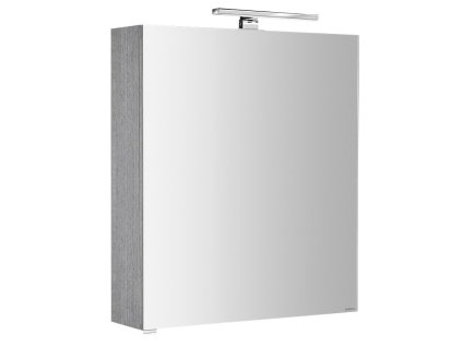 SAPHO RIWA galerka s LED osvětlením, 60x70x17 cm, bezdotykový senzor, dub stříbrný RW064-S