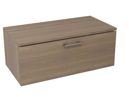 SAPHO MAKALA skříňka s vrchní deskou 89,5x35x45,2 cm, ořech bruno ML098