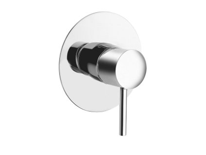 SAPHO RHAPSODY podomítková sprchová baterie, 1 výstup, kulatá destička chrom 5505X