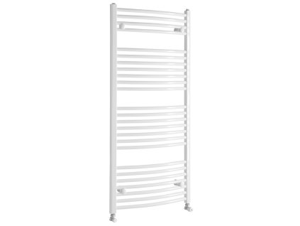 Otopné těleso / radiátor / topný žebřík: Aqualine ORBIT otopné těleso s bočním připojením 750 x 1322 mm, 878 W, bílá ILO37E od značky Aqualine. Série: Orbit. Šířka: 750 mm. Výška: 1322 mm. Výkon: 878 W. Barva: Bílá. Materiál: Ocel. Možnost vytápění: Kombinované vytápění. Doporučená topná tyč o výkonu: 800 W. Doporučené umístění: Chodba. Rozměry (šxv): 750 x 1322 mm. Rozteč připojení přesně: 710 mm. Styl: Designový. Tvar: Designový, Oblý, Tvar H. Připojení: Boční připojení.