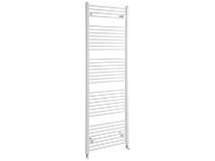 Otopné těleso / radiátor / topný žebřík: Aqualine DIRECT otopné těleso s bočním připojením 600 x 1868 mm, 1022 W, bílá ILR86E od značky Aqualine. Série: Direct. Šířka: 600 mm. Výška: 1868 mm. Výkon: 1022 W. Barva: Bílá. Materiál: Ocel. Možnost vytápění: Kombinované vytápění. Doporučená topná tyč o výkonu: 1000 W. Doporučené umístění: Chodba. Rozměry (šxv): 600 x 1868 mm. Rozteč připojení přesně: 560 mm. Styl: Designový. Tvar: Designový, Tvar H. Připojení: Boční připojení.