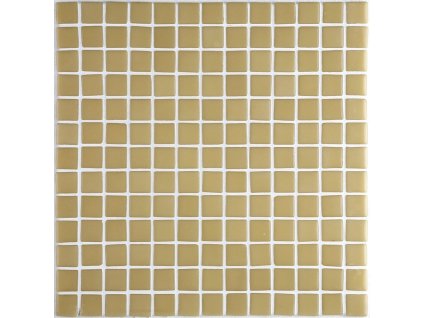 LISA plato skleněné mozaiky beige 2,5x2,5cm