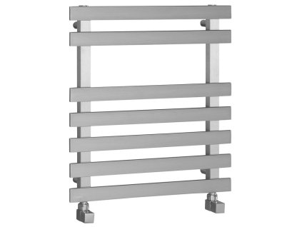 Otopné těleso / radiátor / topný žebřík: SAPHO TRUVA otopné těleso 500 x 545 mm, broušený nerez, 175 W NR310 od značky Sapho. Série: Truva. Šířka: 500 mm. Výška: 545 mm. Výkon: 175 W. Barva: Broušená nerez. Materiál: Nerez. Možnost vytápění: Kombinované vytápění. Doporučená topná tyč o výkonu: 200 W. Doporučené umístění: Koupelna. Rozměry (šxv): 500 x 545 mm. Rozteč připojení přesně: 400 mm. Styl: Designový. Tvar: Designový, Tvar H. Připojení: Boční připojení.