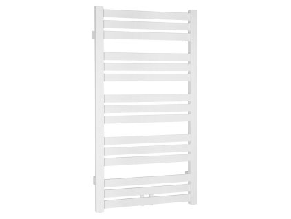 Otopné těleso / radiátor / topný žebřík: SAPHO NEVEL otopné těleso 555 x 773 mm, 324 W, středové připojení, bílá NVX608 od značky Sapho. Série: Nevel. Šířka: 555 mm. Výška: 773 mm. Výkon: 324 W. Barva: Bílá mat. Materiál: Ocel. Možnost vytápění: Kombinované vytápění. Doporučená topná tyč o výkonu: 300 W. Doporučené umístění: Koupelna. Rozměry (šxv): 555 x 773 mm. Rozteč připojení 50 mm: Symetrické (na střed). Rozteč připojení přesně: 50 mm. Styl: Designový. Tvar: Designový, Tvar H. Připojení: Středové připojení nebo boční připojení.