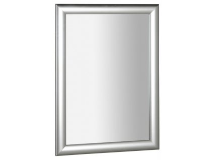 Sapho ESTA zrcadlo v dřevěném rámu 580x780mm, stříbrná s proužkem NL395