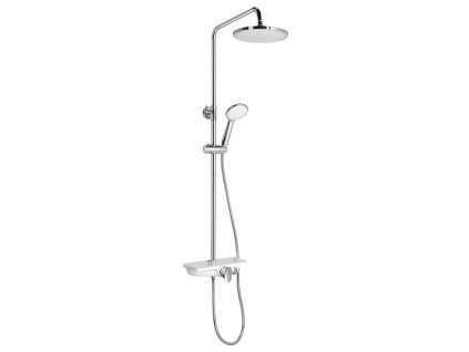 AQUALINE MARCO sprchový sloup s pákovou baterií, bílá SL100