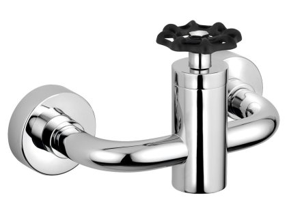 REITANO INDUSTRY nástěnná sprchová baterie, chrom/černá 5184TT