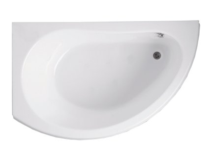 Vagnerplast CORONA 160×100 vana asymetrická levá COR160L - Vany