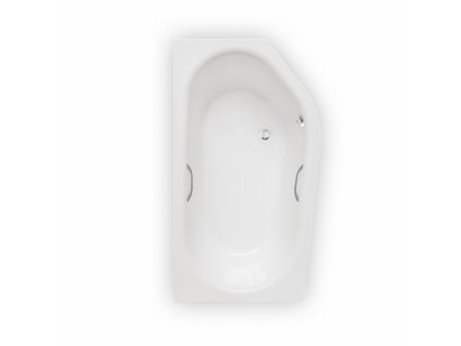 Roth ACTIVA NEO 150 asymetrická rohová vana 150 x 90 cm 9840000 levá akrylátová - Vany